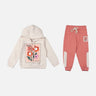 GIRLS 2 PIECES SET ( JOGGER & HOODIE )