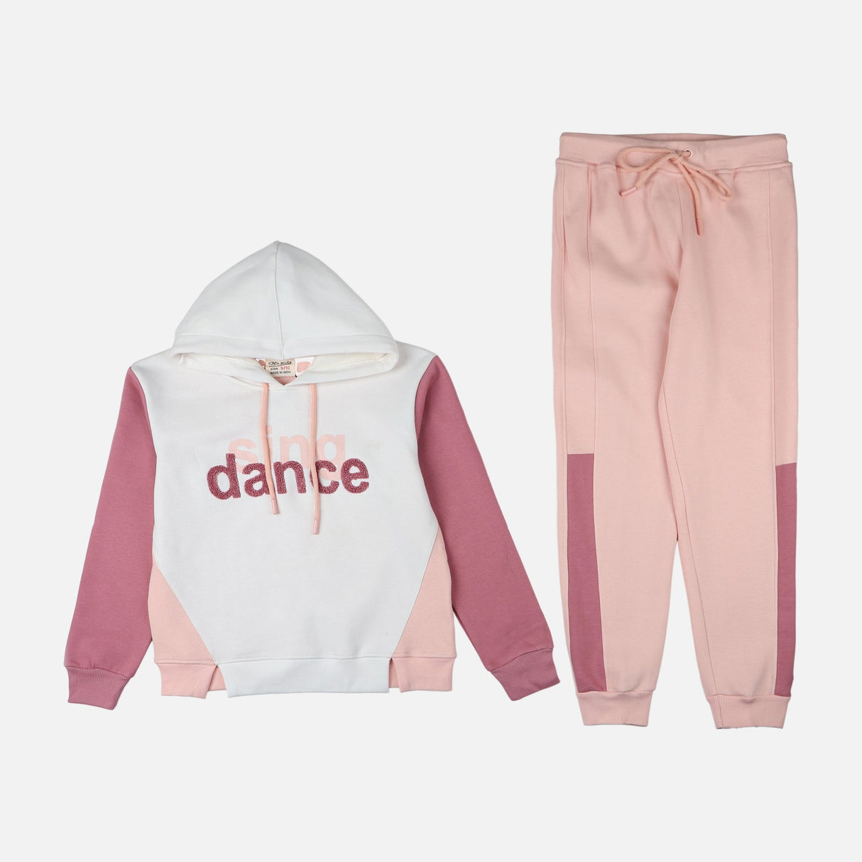 GIRLS 2 PIECES SET ( JOGGER & HOODIE )