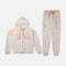 GIRLS 2 PIECES SET ( JOGGER & HOODIE WITH ZIPPER )