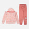 GIRLS 2 PIECES SET ( JOGGER & HOODIE WITH ZIPPER )