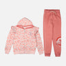 GIRLS 2 PIECES SET ( JOGGER & HOODIE WITH ZIPPER )