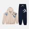 GIRLS 2 PIECES SET ( JOGGER & HOODIE WITH ZIPPER )