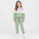 Girls 2 Pieces Set ( Sweatshirt & Pants )