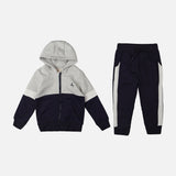 BOYS 2 PIECES SET ( JOGGER & HOODIE WITH ZIPPER )