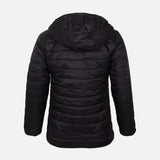 WOMEN BASIC PADDED JACKET WITH HOOD
