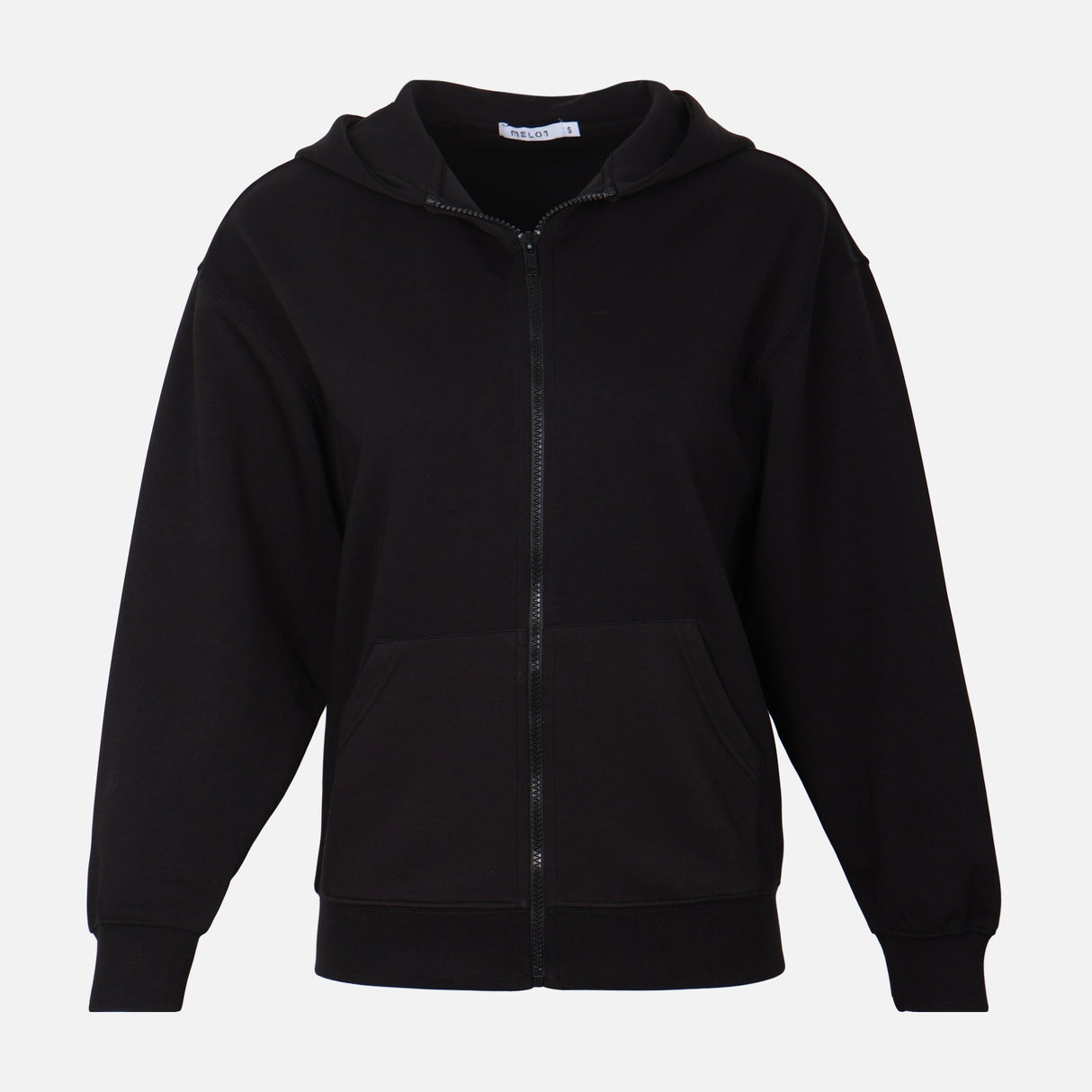 WOMEN BASIC SCUBA FULLZIPPER HOODIE