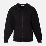 WOMEN BASIC SCUBA FULLZIPPER HOODIE