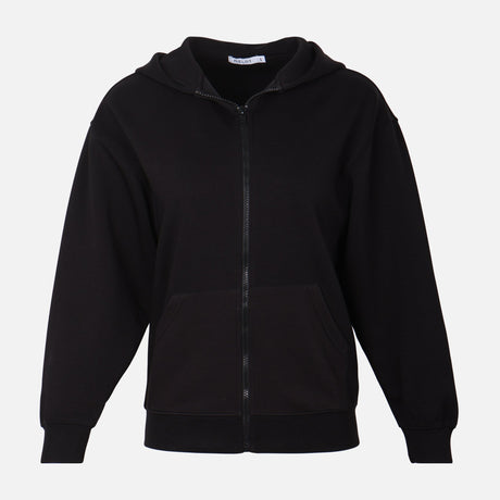 WOMEN BASIC SCUBA FULLZIPPER HOODIE