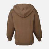 WOMEN BASIC SCUBA FULLZIPPER HOODIE