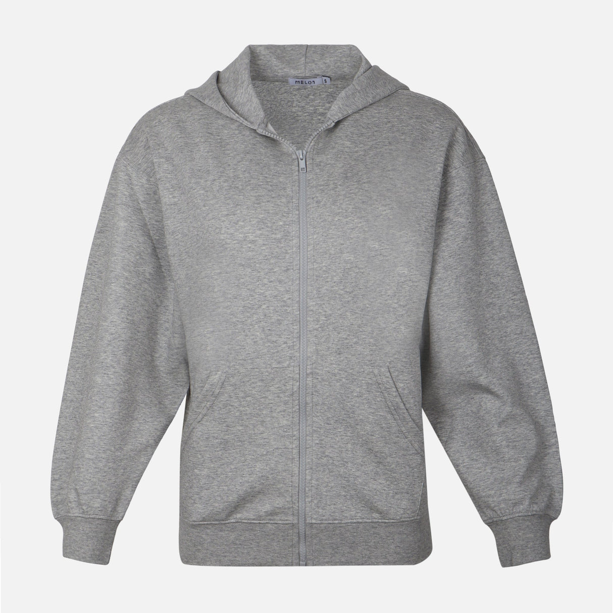 WOMEN BASIC SCUBA FULLZIPPER HOODIE