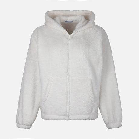 WOMEN SHERPA FULL-ZIP HOODIE