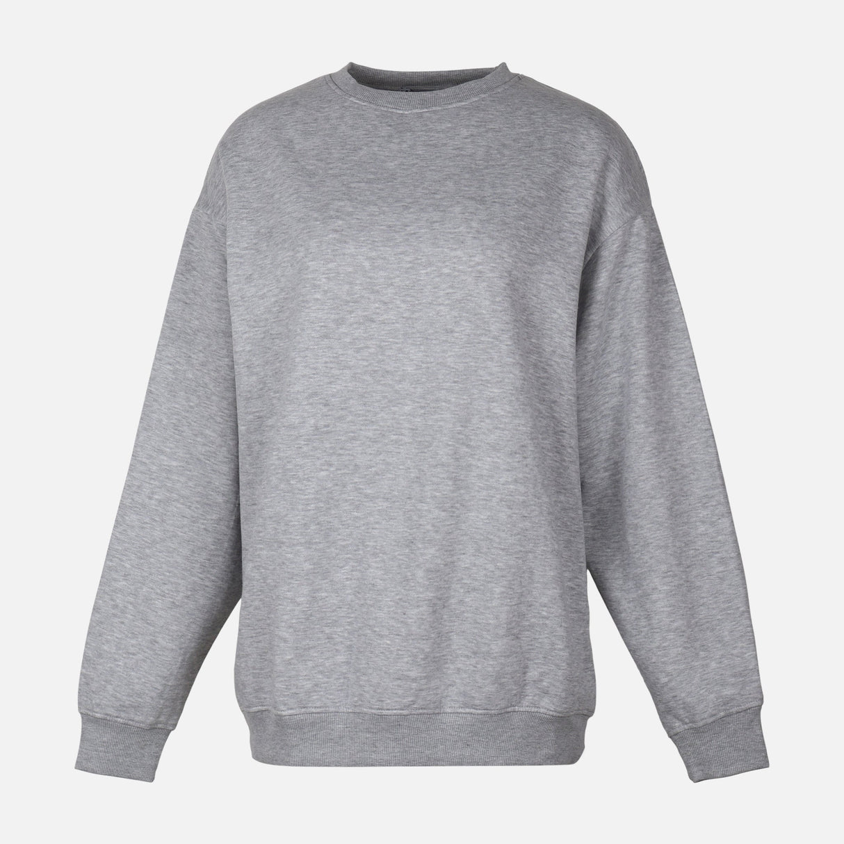 WOMEN FLEECE OVERSIZED LONG SWEATSHIRT