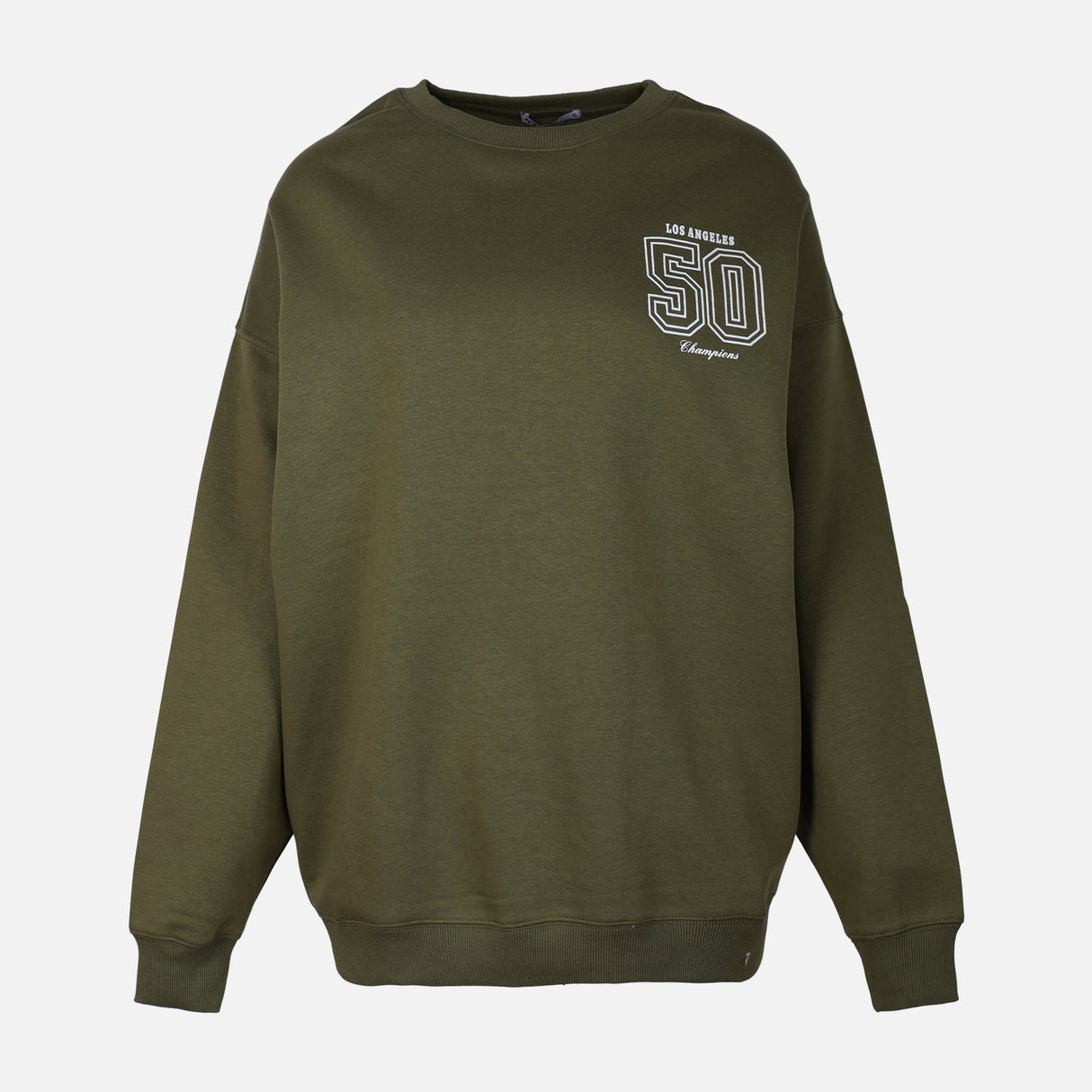 WOMEN FLEECE OVERSIZED SWEATSHIRT