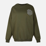 WOMEN FLEECE OVERSIZED SWEATSHIRT