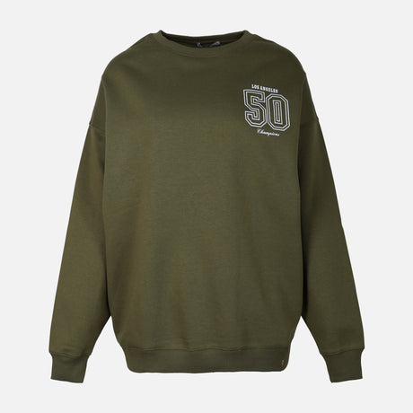 WOMEN FLEECE OVERSIZED SWEATSHIRT