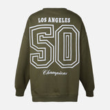 WOMEN FLEECE OVERSIZED SWEATSHIRT