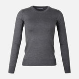 WOMEN BASIC SWEATER CREWNECK