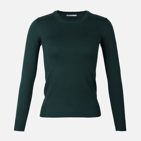 WOMEN BASIC SWEATER CREWNECK