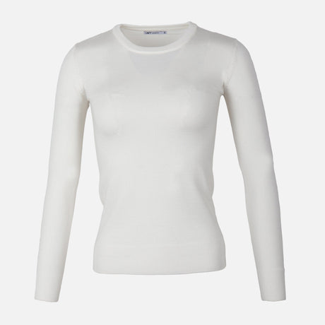 WOMEN BASIC SWEATER CREWNECK