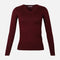 WOMEN BASIC SWEATER V-NECK