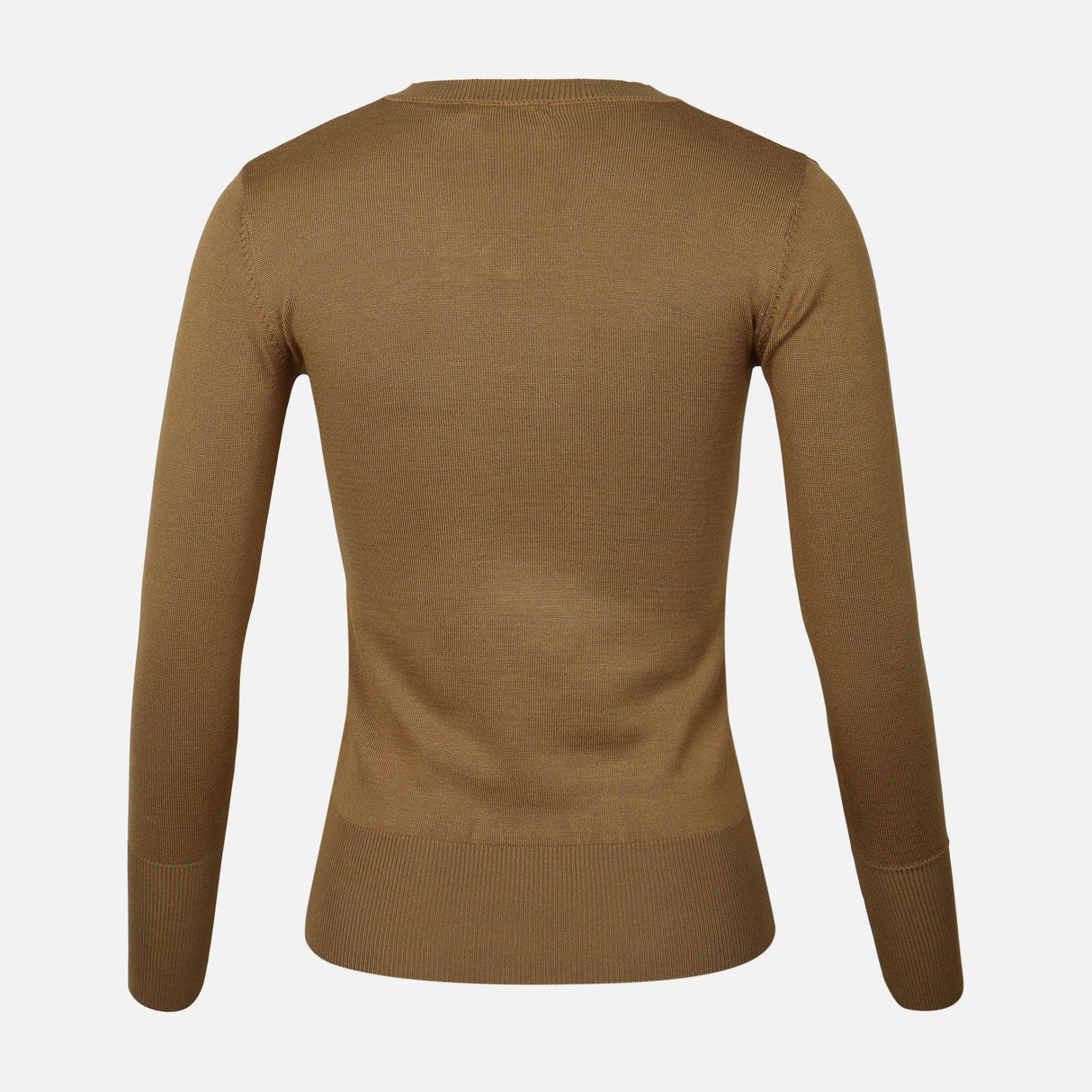 WOMEN BASIC SWEATER V-NECK