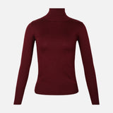 WOMEN BASIC SWEATER ROLLNECK