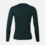 WOMEN BASIC CARDIGAN CREWNECK