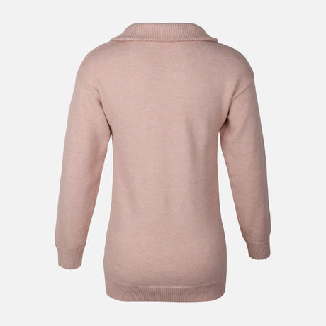 WOMEN LONG HIGH NECK DRESS