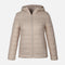 WOMEN PADDED JACKET WITH HOOD