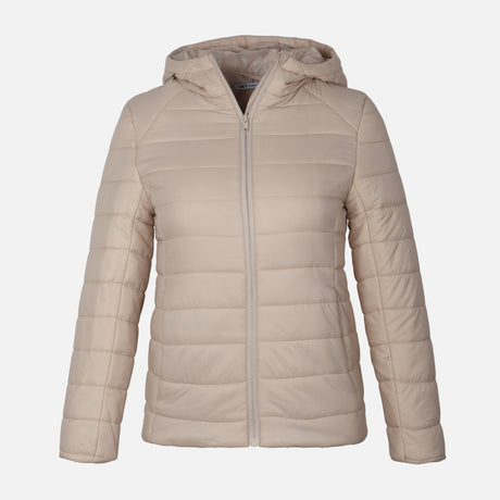 WOMEN PADDED JACKET WITH HOOD