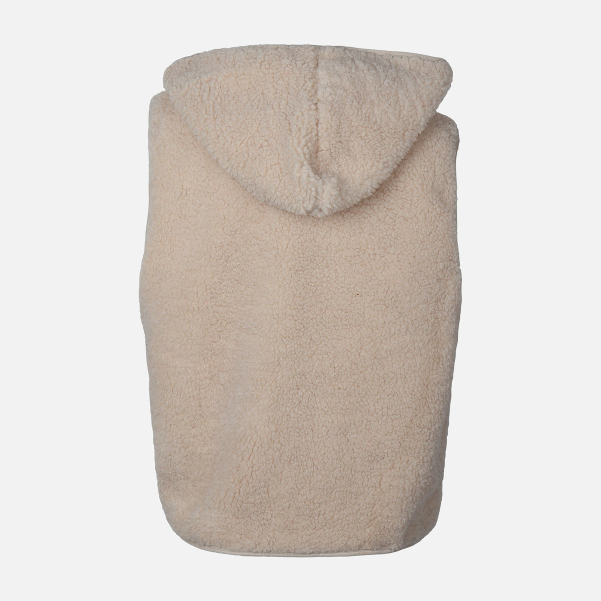 WOMEN SHERPA HOODED VEST