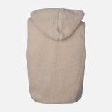 WOMEN SHERPA HOODED VEST