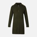 WOMEN HIGH NECK KNITTED DRESS