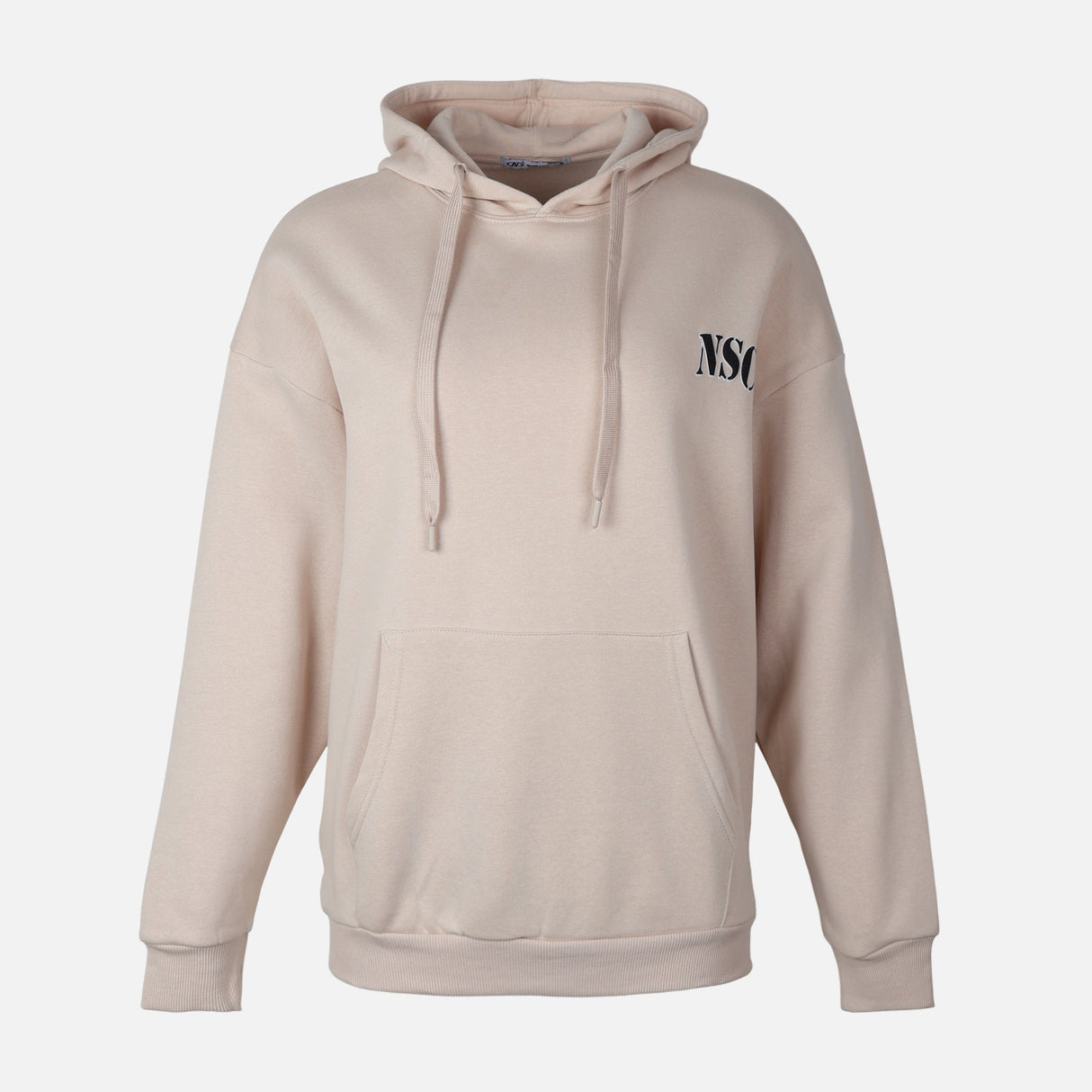 WOMEN BASIC OVERSIZE FLEECE HOODIE