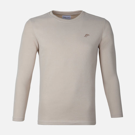 MEN LONG SLEEVE T-SHIRT ROUND NECK