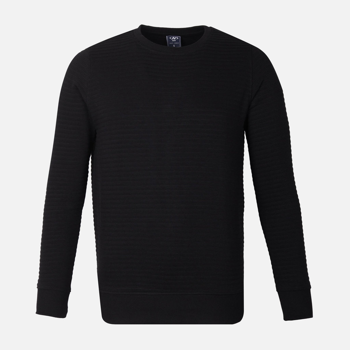 MEN LONG SLEEVE T-SHIRT ROUND NECK