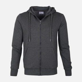 MEN BASIC HOODED CARDIGAN 