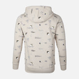 MEN HOODED CARDIGAN