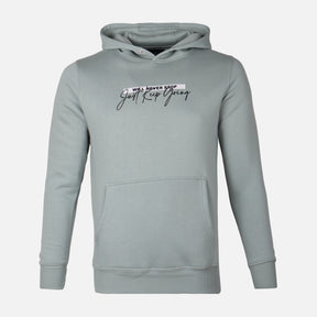 MEN HOODED PULLOVER