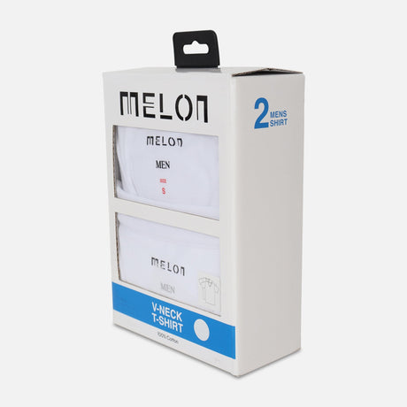 Men Innerwear V-Neck Shorts Sleeves 2 Pieces