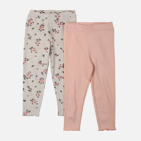 GIRLS RIBBED LEGGINGS