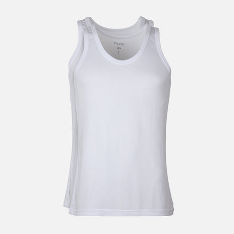 MEN MERCERIZED VEST PACK OF 2