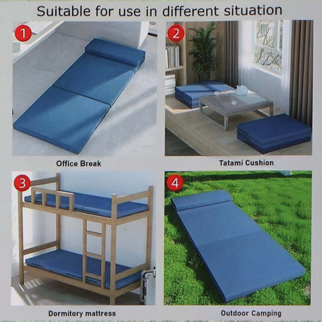 FOLDING MAT 180X60X5 CM