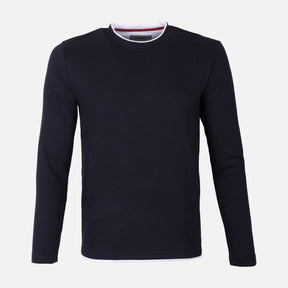MEN LONG SLEEVE T-SHIRT ROUND NECK
