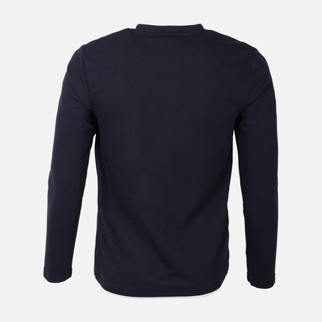 MEN LONG SLEEVE T-SHIRT ROUND NECK
