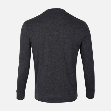 MEN LONG SLEEVE GRAPHIC T-SHIRT ROUND NECK