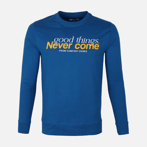 MEN LONG SLEEVE GRAPHIC T-SHIRT ROUND NECK