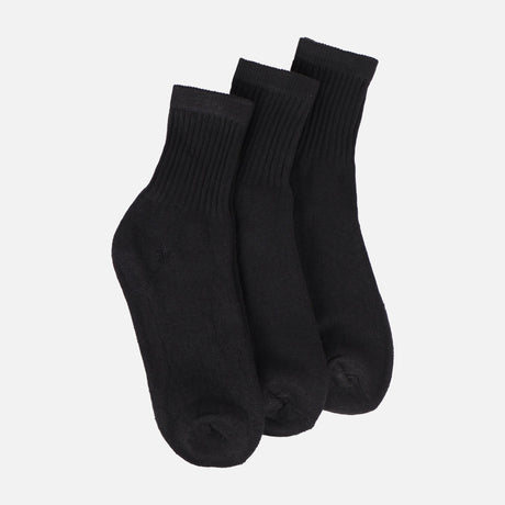 MEN SPORTS QUATER SOCKS 3 PAIRS