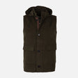 MEN HOODED FLEECE VEST