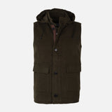 MEN HOODED FLEECE VEST